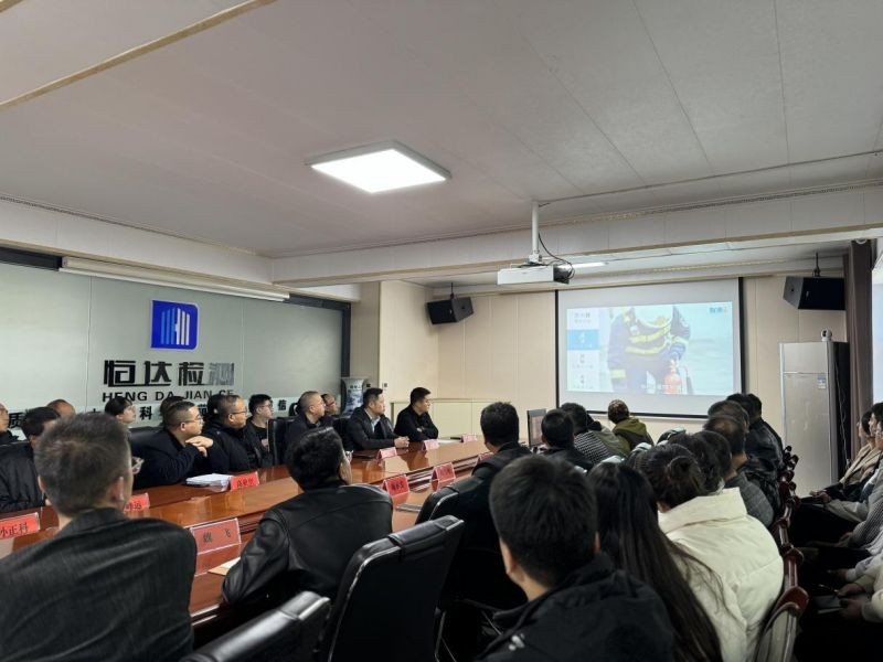 甘肅恒達(dá)工程檢測有限公司成功舉辦“強化安全意識，共筑消防防線” 消防安全演練活動